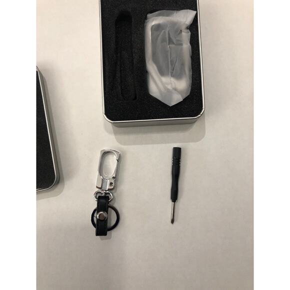 Key Protective Hard Case & Keychain Leather Nissan Lexus New - Picture 5 of 5